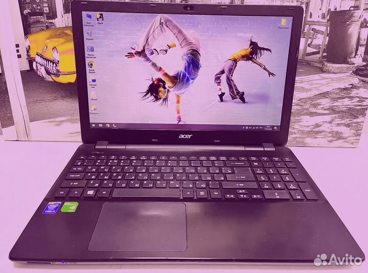 Надежный ноут Acer 4 ядерный(15дюймов)