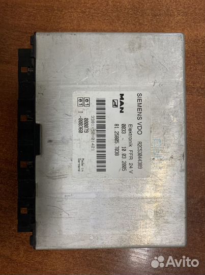 Блок управления FFR MAN 81258057083