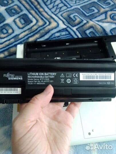 Ноутбук Fujitsu Siemens Amilo на запчасти