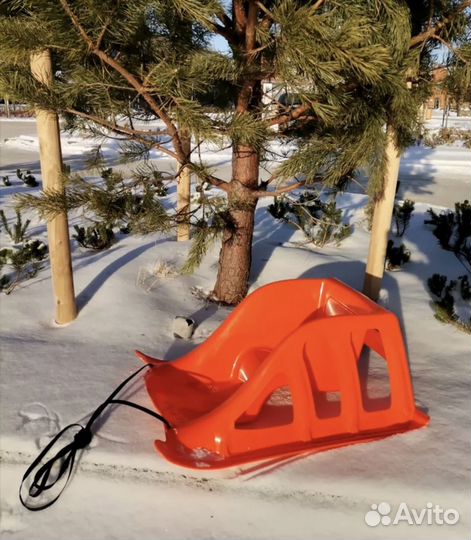 Детские санки happy baby новые