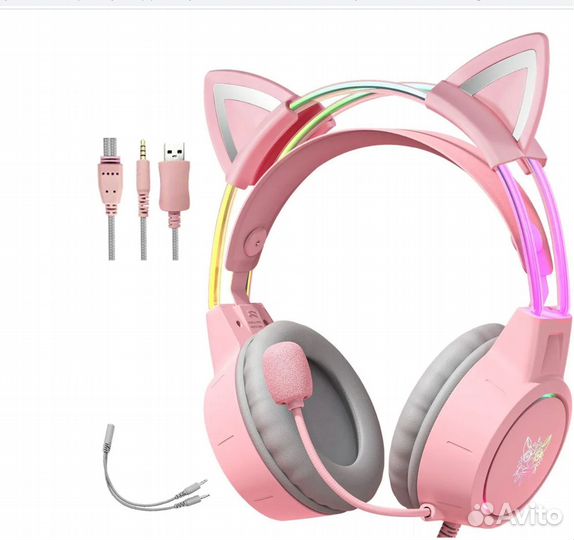 Наушники Игровые проводные X15 Pro Новые