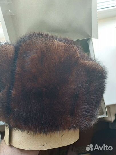 Мужская шапка,норка 59 р