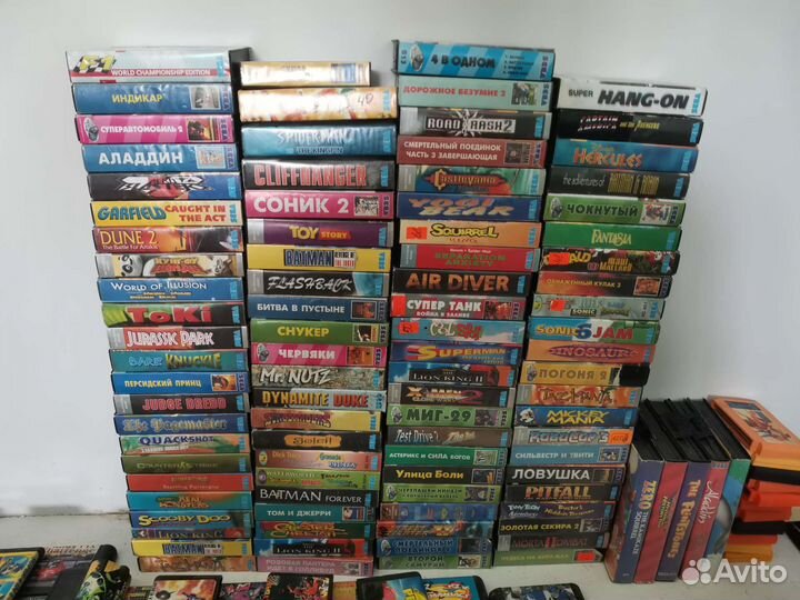 Картриджи для sega и денди