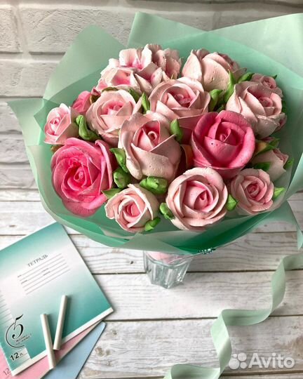 Букеты из зефира