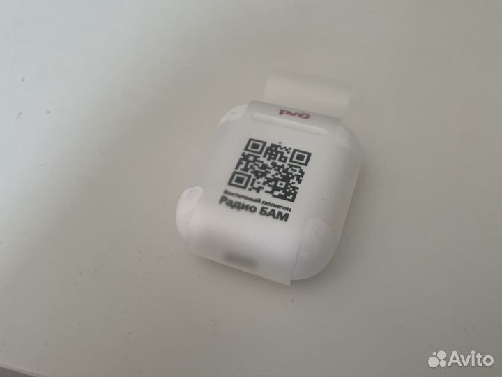 Наушники apple airpods x ржд новые оригинал