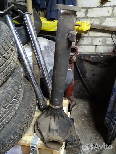 Картер переднего моста уаз469 левый длинный новый