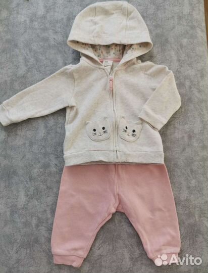 Костюм для девочки 68 H&M