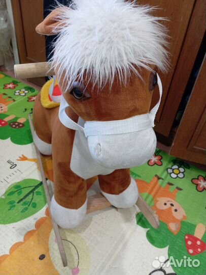 Качалка лошадь