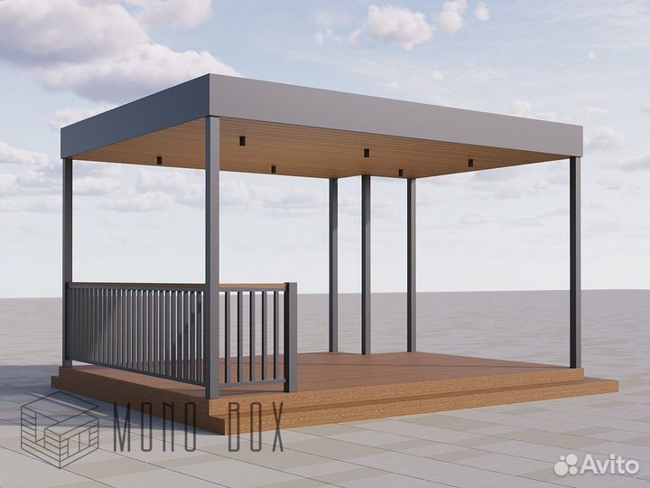 Беседка для дачи