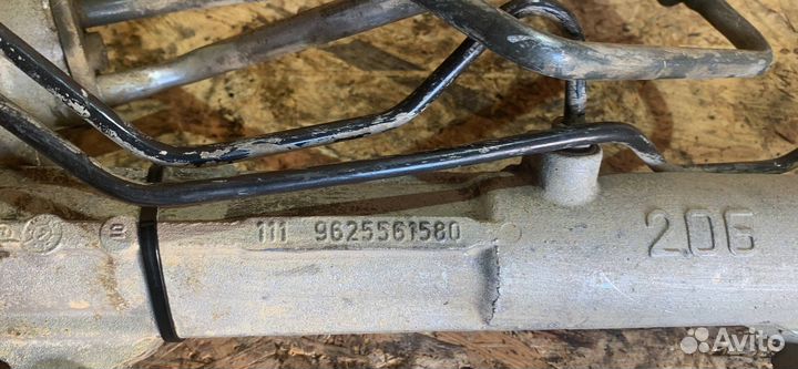 Рулевая рейка Peugeot 206 (1998 - 2003) 9625561580