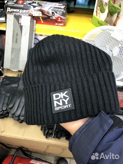 Мужская шапка dkny оригинал