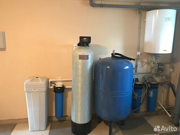 Фильтр обезжелезивания с аэрацией для воды. Компле