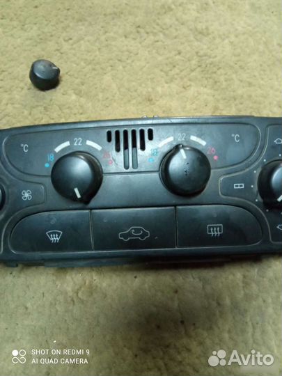 Блок управления климатом Mercedes Benz w203