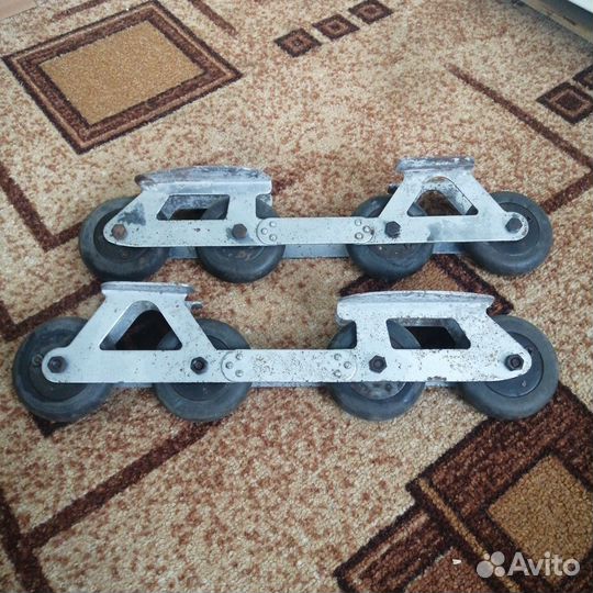 Коньки роликовые СССР