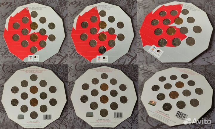 Наборы монет Канады