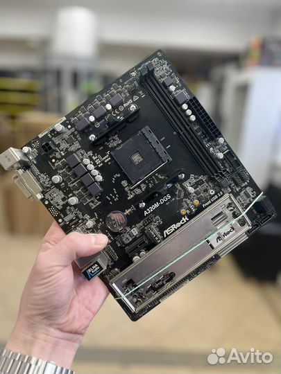 Материнская плата Asrock A320 A320M-DGS