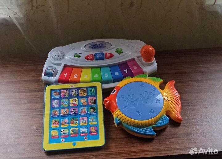 Развивающие музыкальные детские игрушки разные