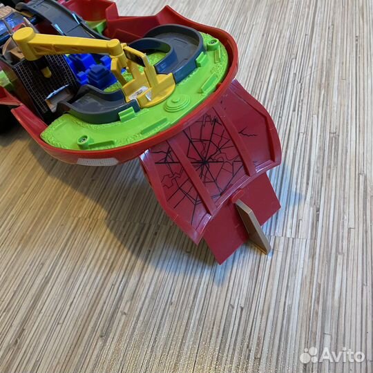 Гоночный-трек машина Человек Паук