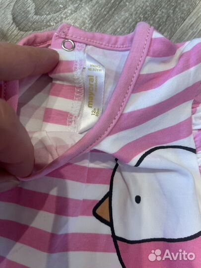 Боди/песочники Mayoral новые 55 70 75 80