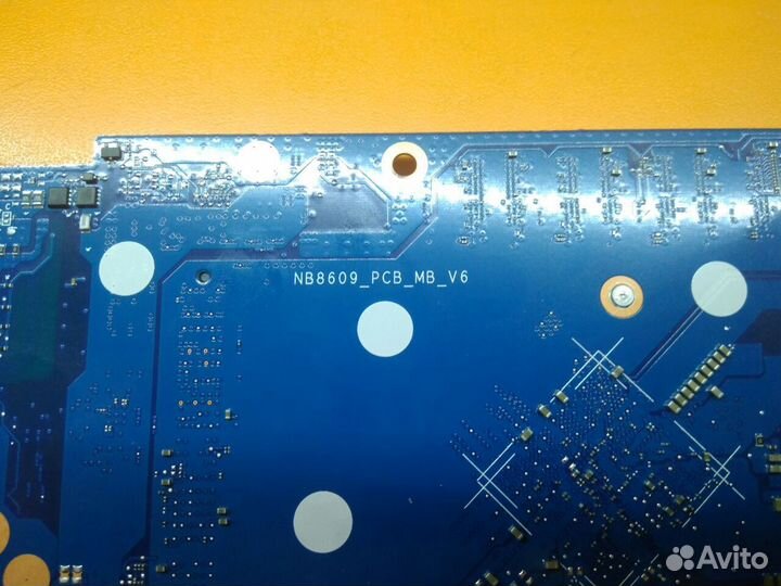 Неисправная nb8609 pcb mb v6 Acer A315-34