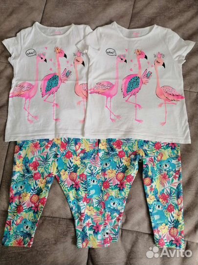 Одежда для двойняшек 116-122