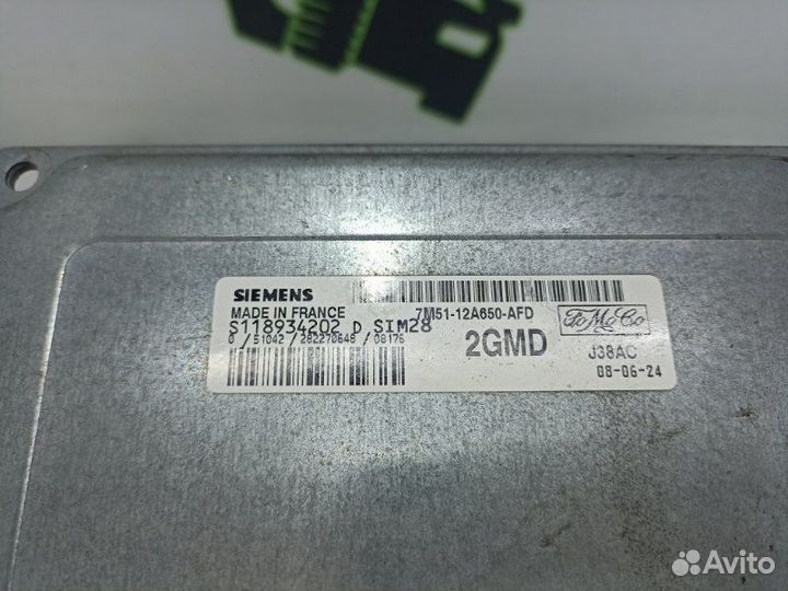 Блок управления двигателем Ford Focus хэтчбек 5дв