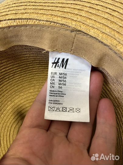 H&M Женская соломенная шляпа