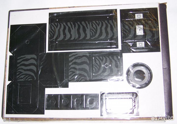 Фотоаппарат из картона; Смена 8; Agfa