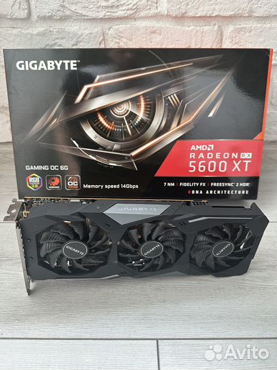 Gigabyte RX 5600XT Gaming OC 6гб