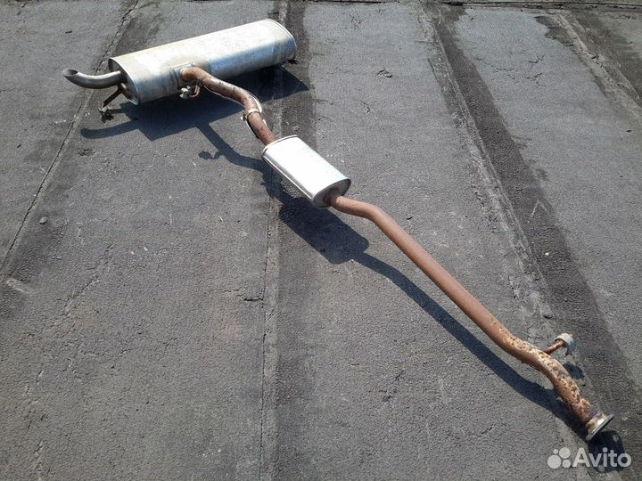 Глушитель Nissan Qashqai J10