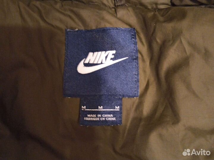 Пуховик мужской nike