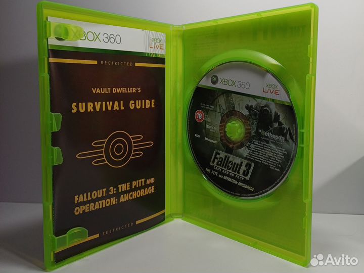 Fallout 3 + Game ADD-ON Pack Xbox 360