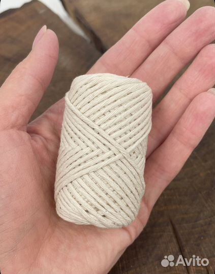 Фитиль хлопковый для свечей до 5 см в диамере