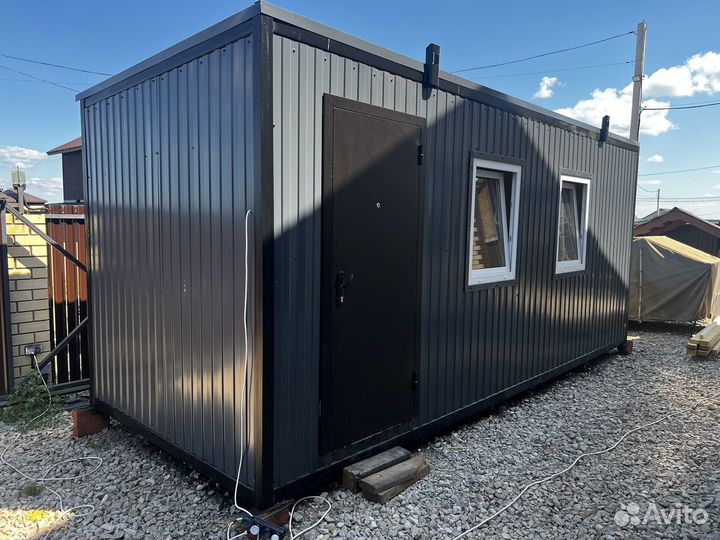 Бытовка утепленная 6,00/2,37