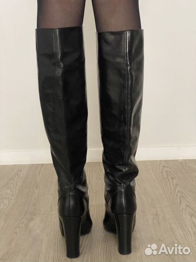 Сапоги женские натуральная кожа 38