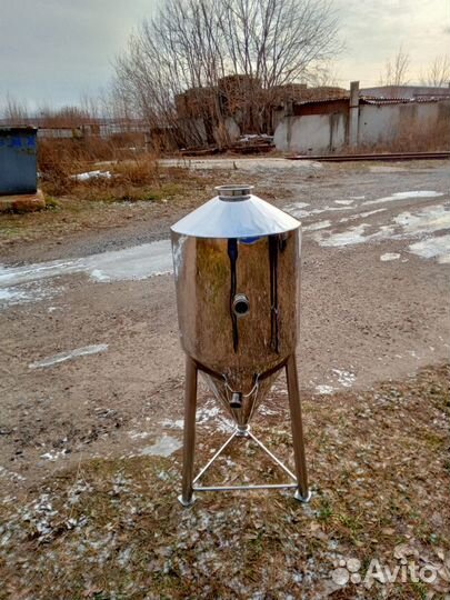 Цкт 65 л из нержавейки с горловиной на 4 дюйма