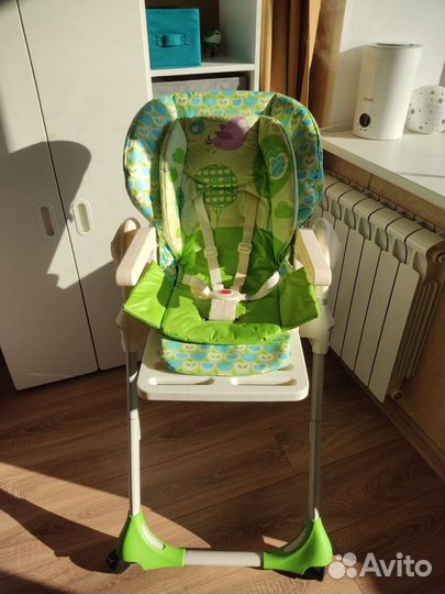 Стульчик для кормления chicco polly