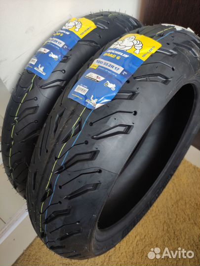Мотошина 180 55 17 Road 6 комплект