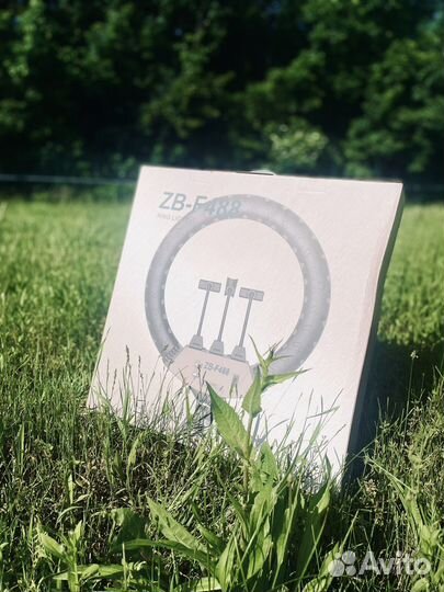 Кольцевая лампа 55 см, со штативом