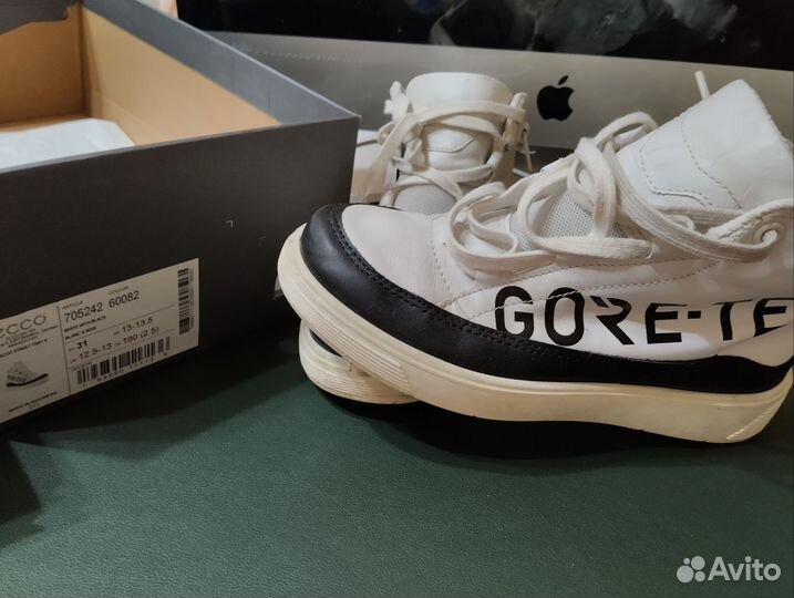 Кожаные кеды (кроссовки) Ecco