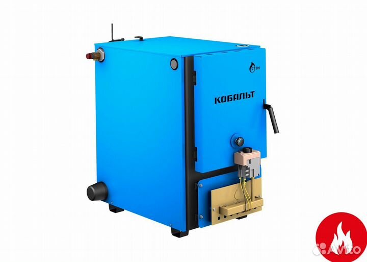 Твердотопливный котел кобальт 25