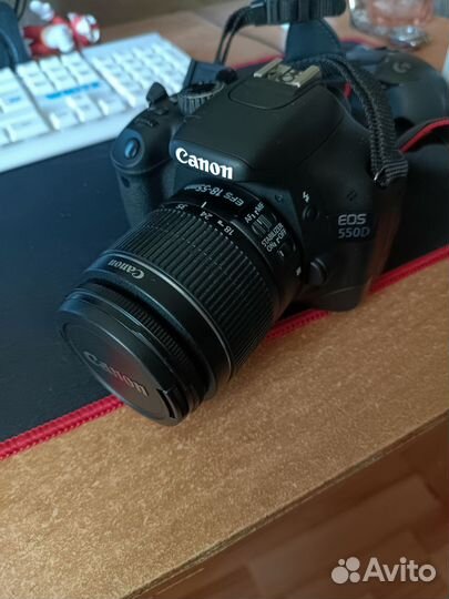 Зеркальный фотоаппарат canon eos 550d