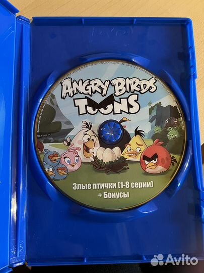 DVD диск Angry Birds Toons лицензия