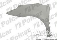 Крыло переднее правый перед для citroën C4 (LA/LC) 10.04-09.08