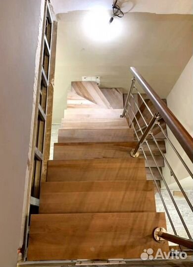 Металлокаркас для лестницы 