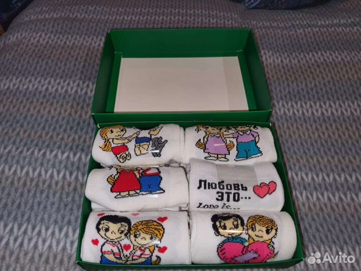 Подарочная упаковка носков. Подарок на 14 февраля