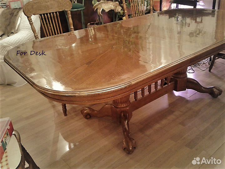 Cиликоновая скатерть / гибкое стекло толщина 1 мм