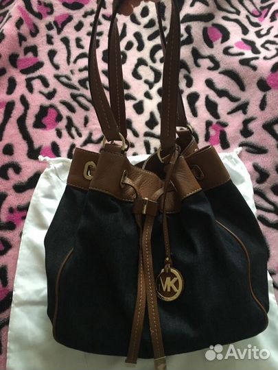 Сумка Michael Kors оригинал джинсовая
