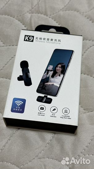 Микрофон петличный новый