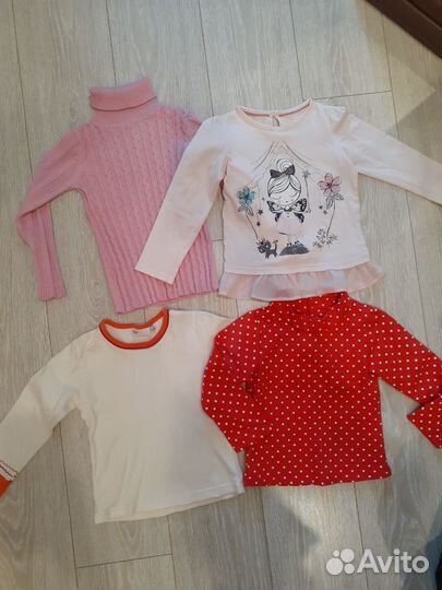 Вещи пакетом на девочку 98-104-110